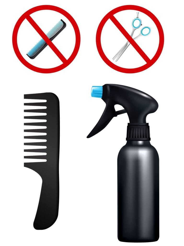 Avoid Brushing Wet Hair To Control Hair Loss