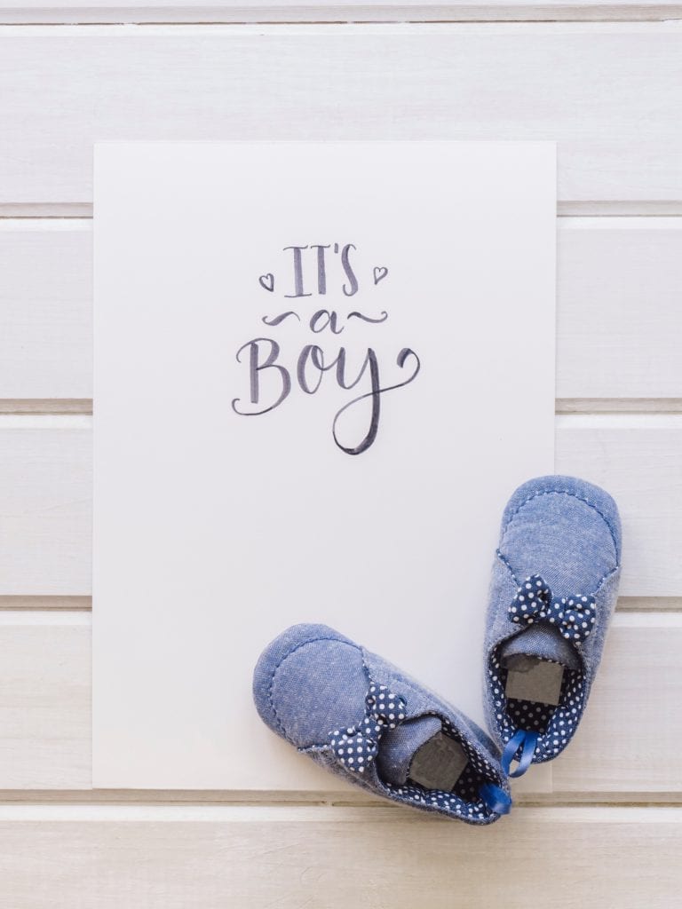 Buy A Pair Of Baby Shoes To Announce Baby News