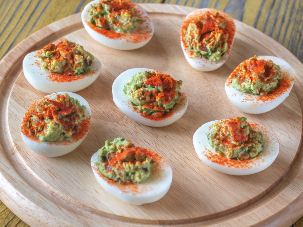 Devilled Eggs With Curry Twist