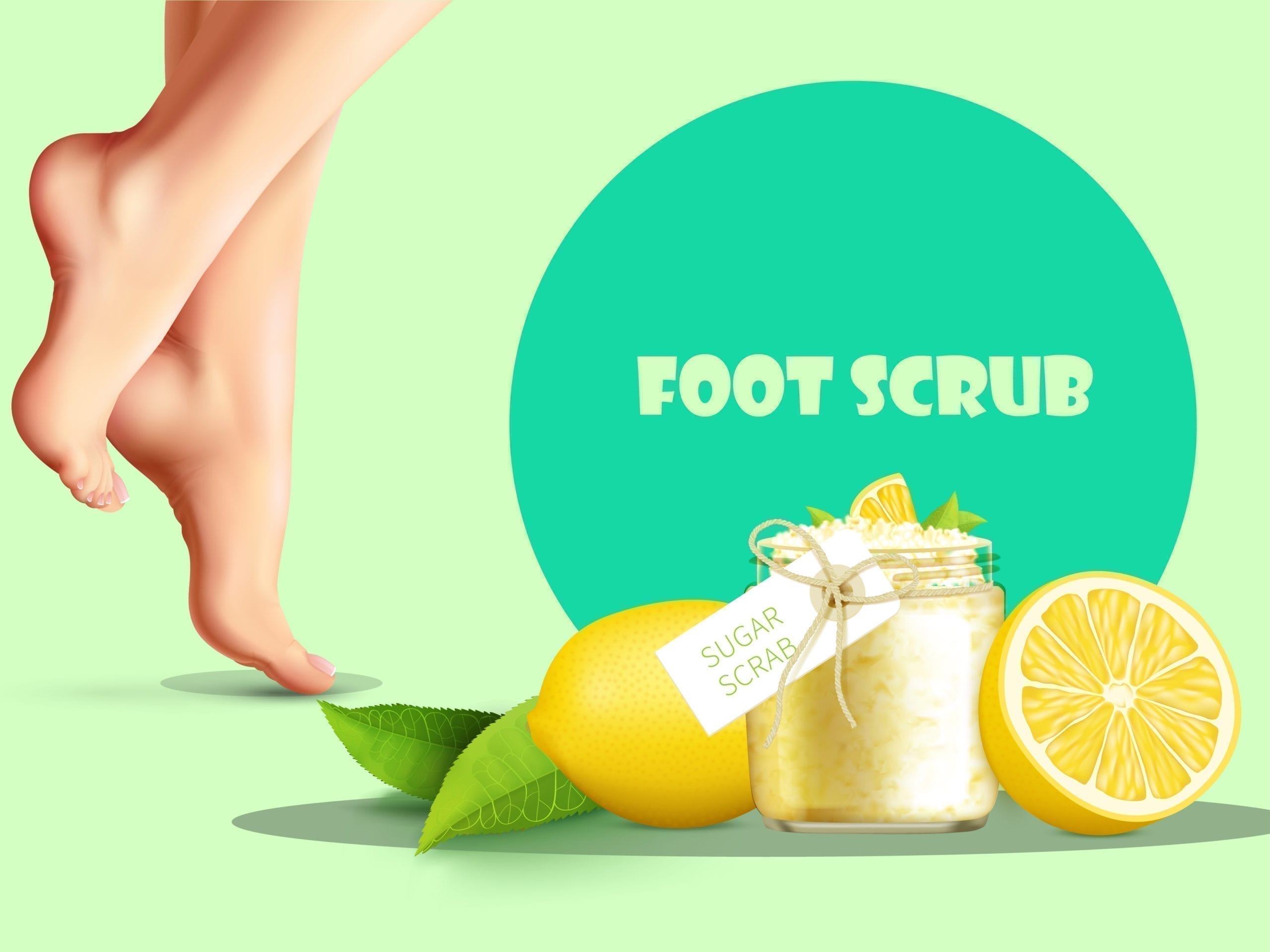 10 Foot Scrub Recipes To Pamper Your Feet