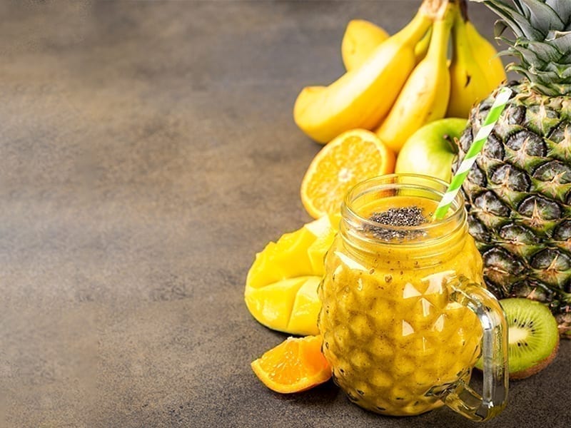Pineapple Protein Smoothie Recipe