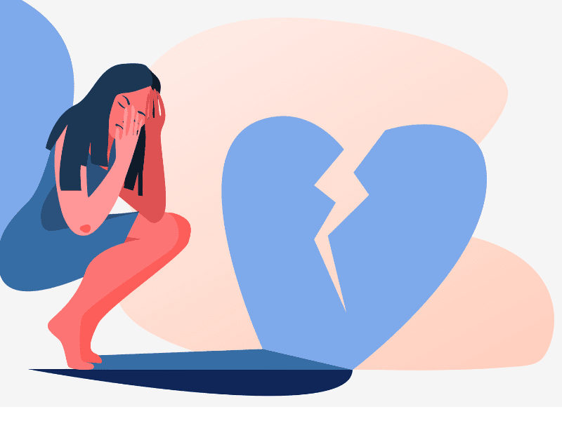 Accept And Cry It All Out To Come Out Of Breakup Stress