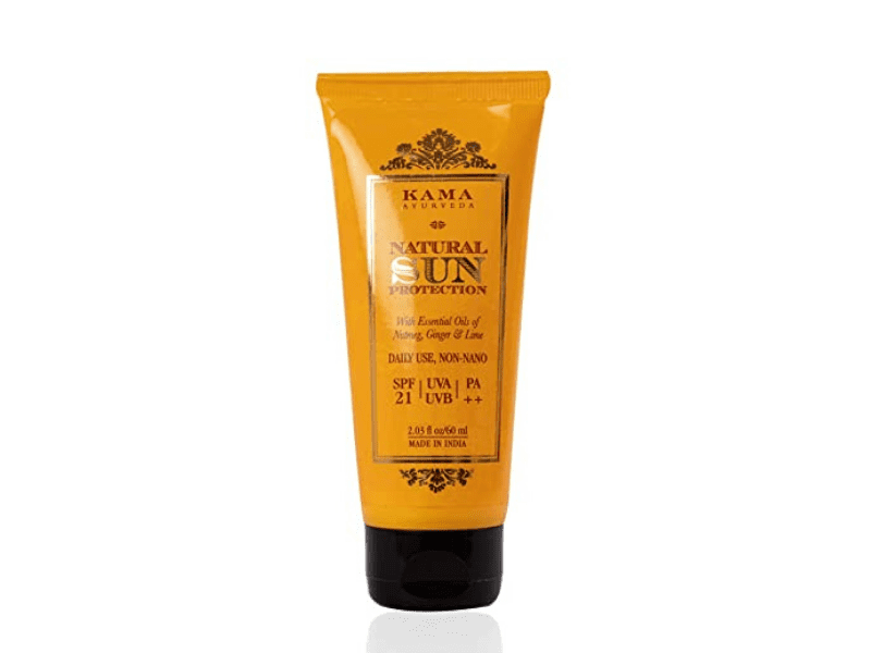 Kama Ayurveda Natural Sun Protection SPF 21 Sunscreen