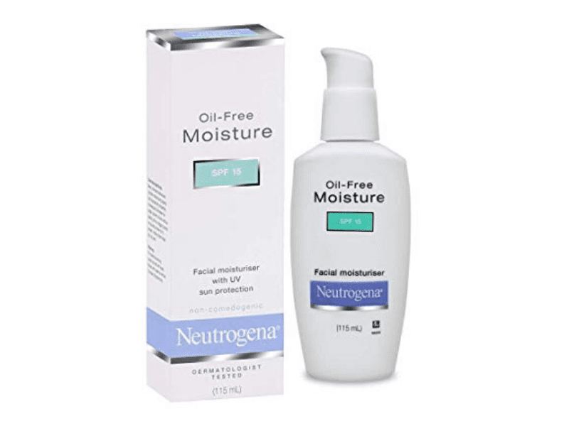 Neutrogena Oil-Free Facial Moisturizer SPF 15 Sunscreen