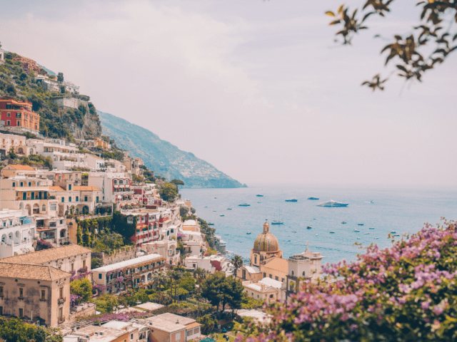 Enjoy An Endless View Of Sea At Positano, Italy