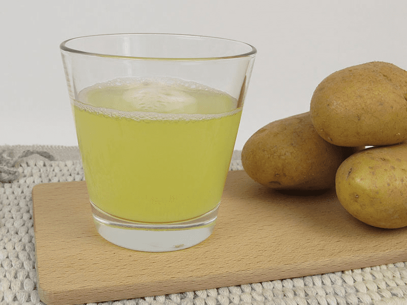 Potato Juice And Cinnamon For Pimple Removal