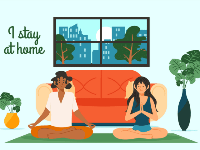 Practice Yoga While Self Quarantining At Home