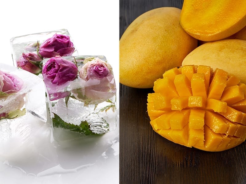 Rose Water And Mango Face Pack