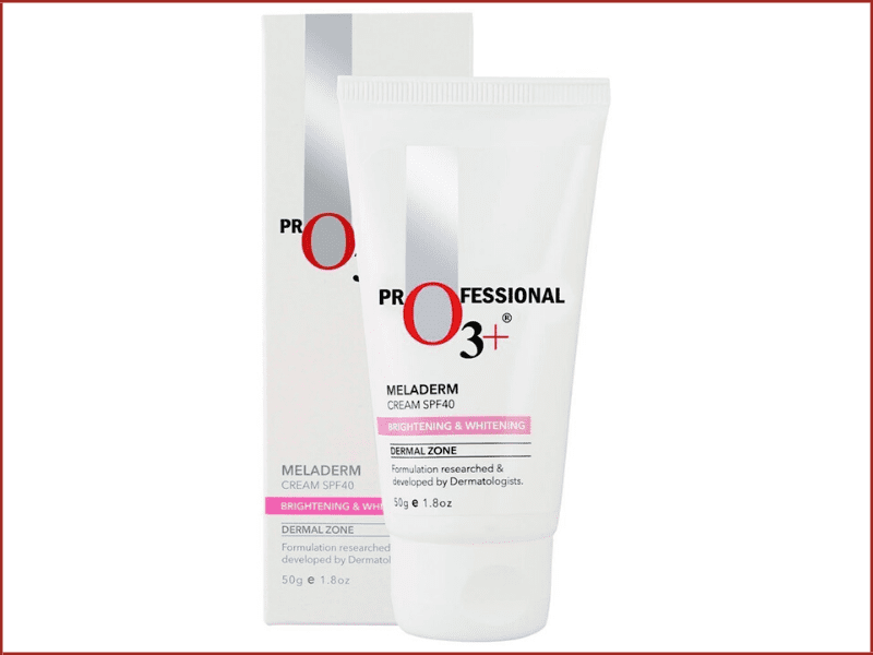 o3+ Dermal Zone Meladerm Cream SPF 40 For Tan Removal