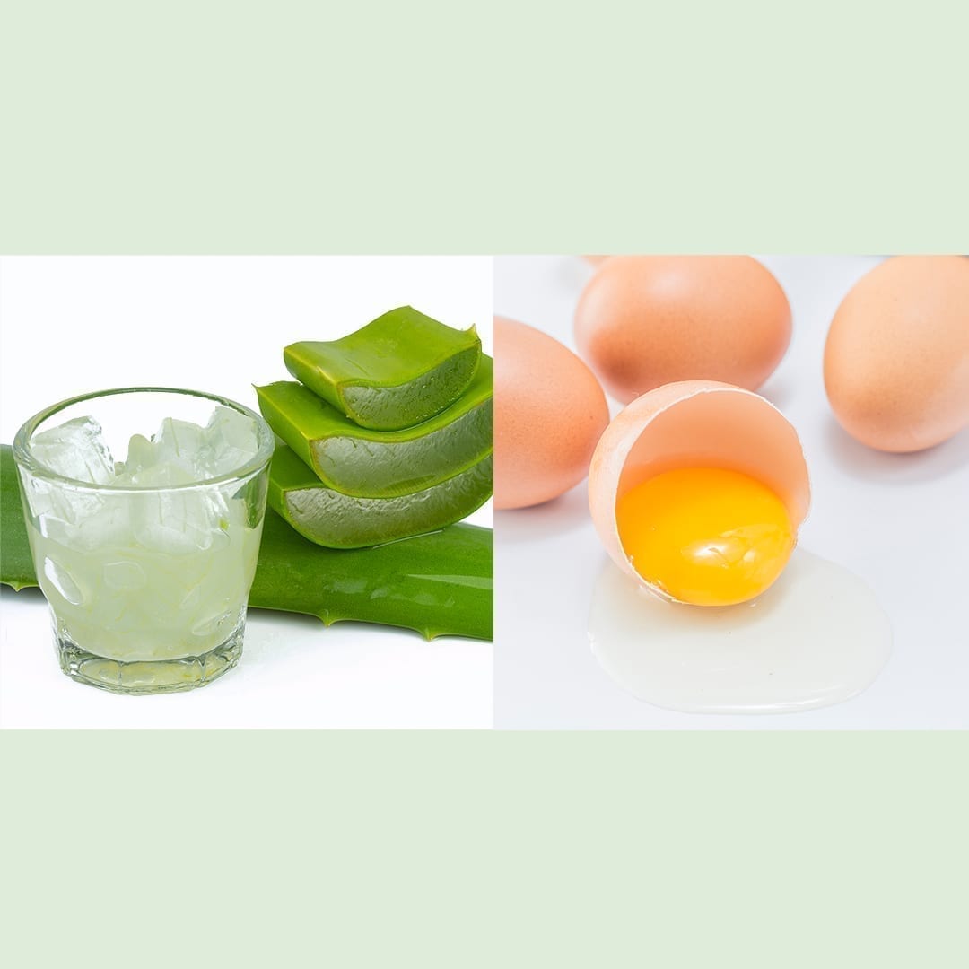 Egg And Aloe Vera Face Pack