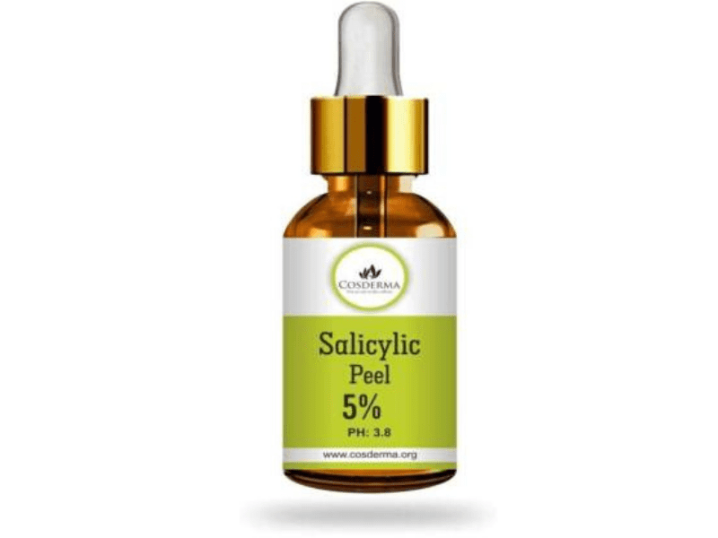 Salicyclic Acid For Whitehead Removal