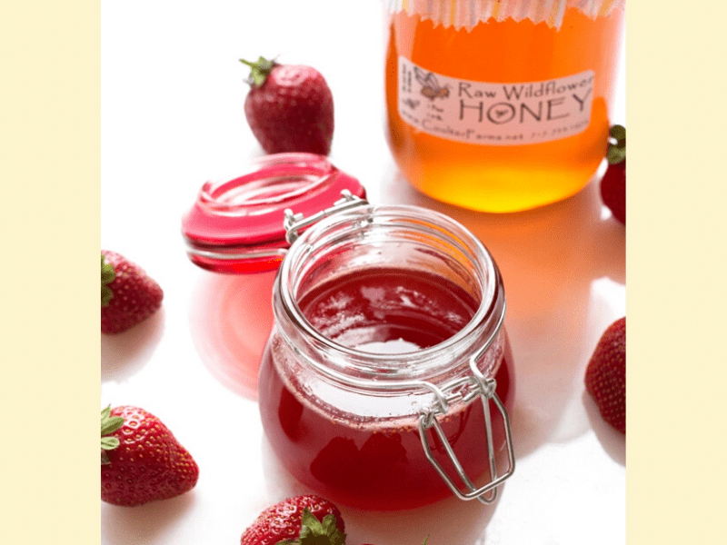 Strawberry And Honey Face Mask