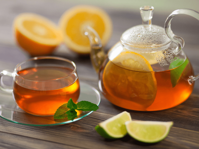 Green Tea For Sunburn Removal