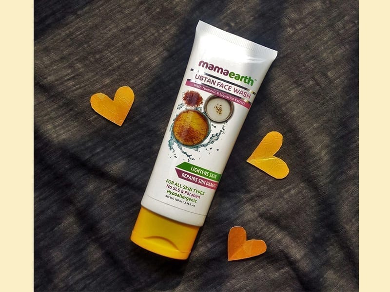 Mamaearth Ubtan Face Wash With Turmeric & Saffron For Tan Removal