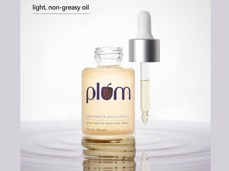 Plum Grape Seed & Sea Buckthorn Glow-Restore Face Oil Blend