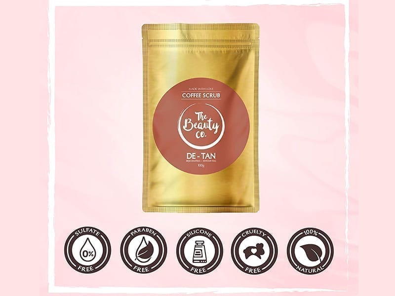 The Beauty Co. De-tan Coffee Face & Body Scrub