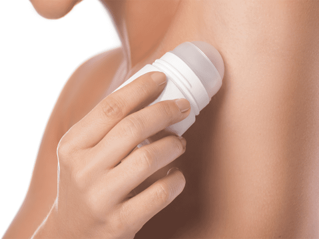 Use Of Deodorants And Antiperspirant