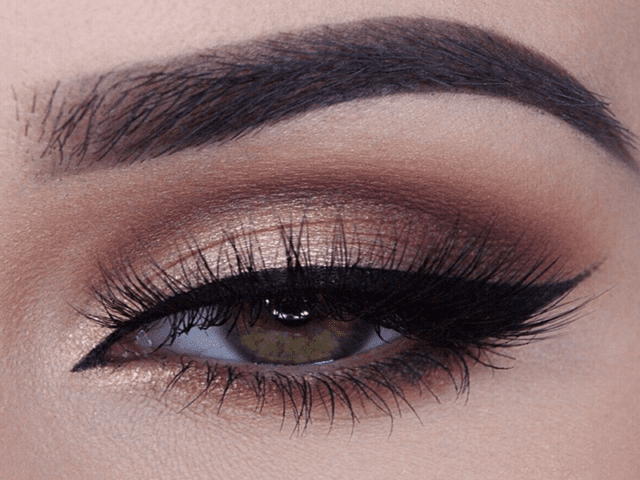 Brown Smokey Eye Makeup Look