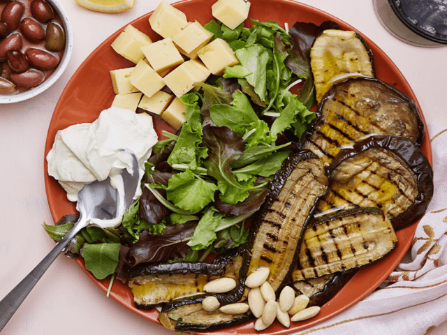 Keto Friendly Grilled Vegan Veggie Plate