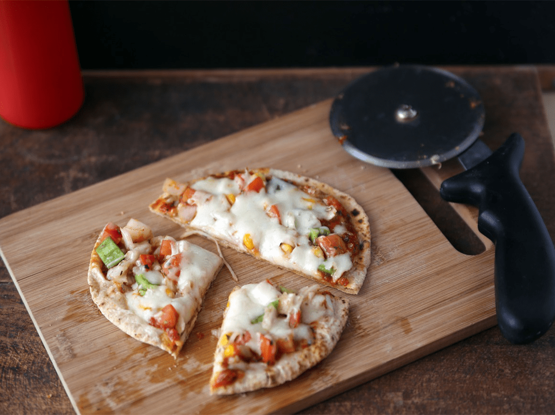 Chapati Pizza Recipe