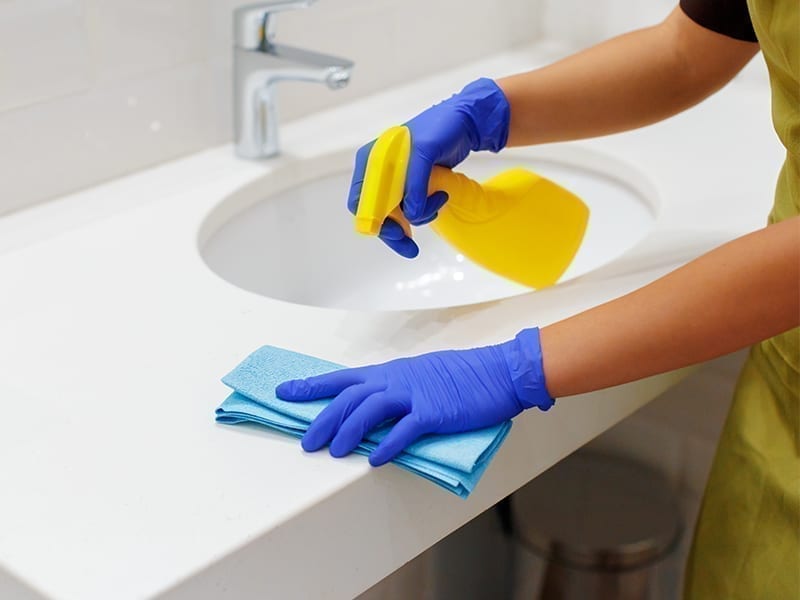 How To Disinfect And Sanitize Bathroom