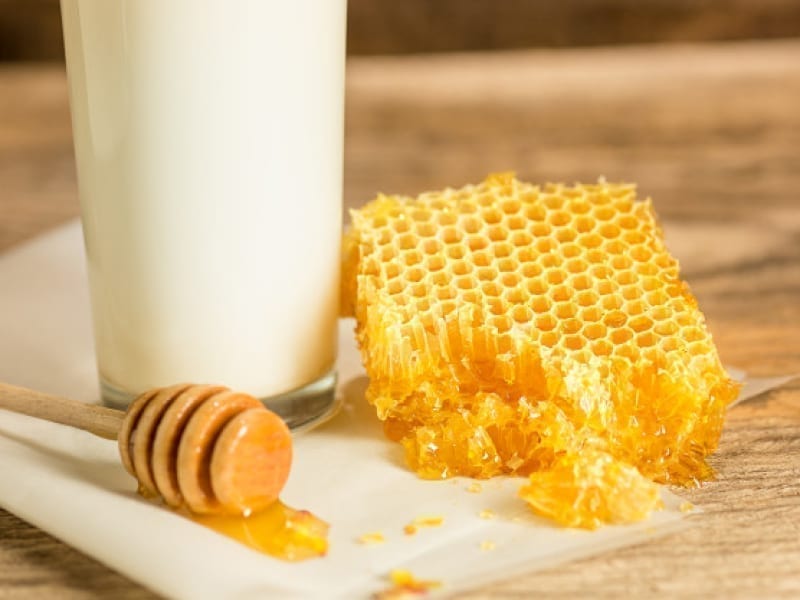 Milk And Honey Soak For Stronger Nails