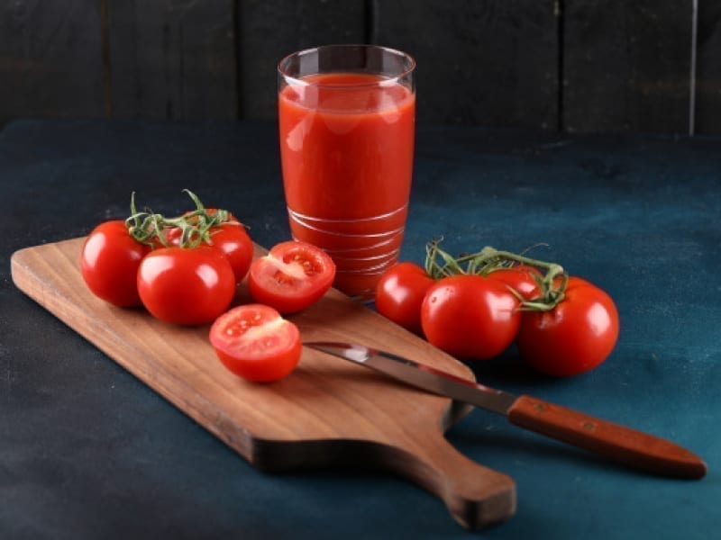 Tomato Juice For Brittle Nails